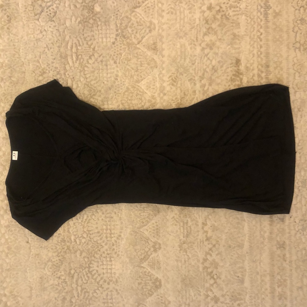 Three dots black knot dress size xs